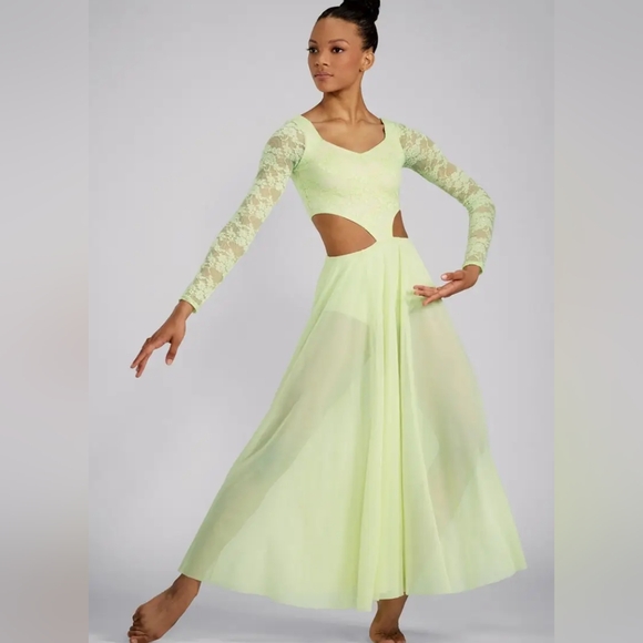 Weissman Costumes Lime Green Dance Costume Poshmark